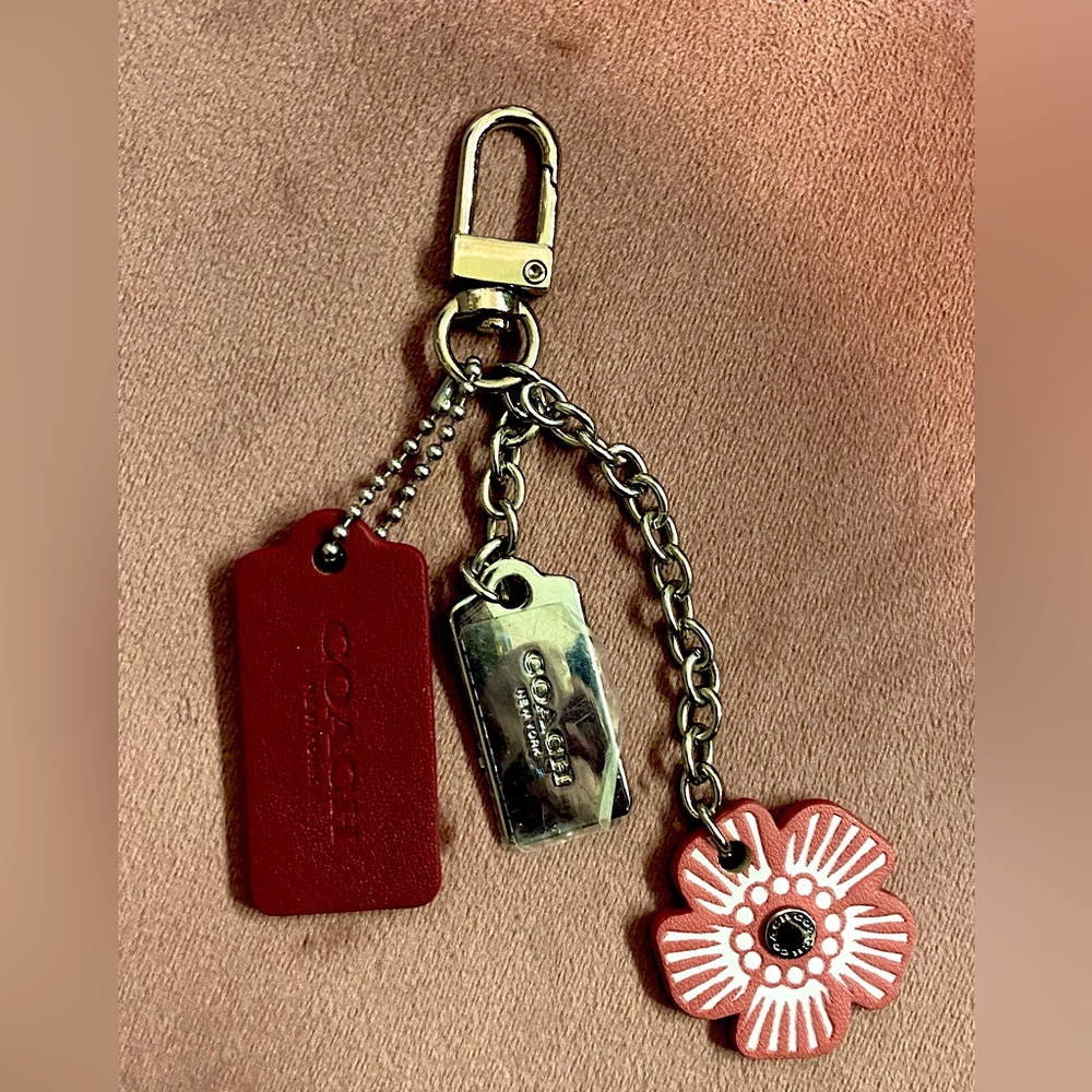 Authentic COACH KEYCHAIN OR BAG CHARM